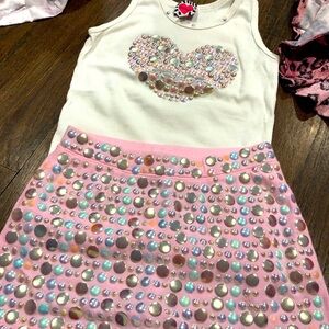 Beautiful outfit heart 💗 tank and skirt 6 ✨